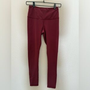Yogalicious Burgundy Leggings